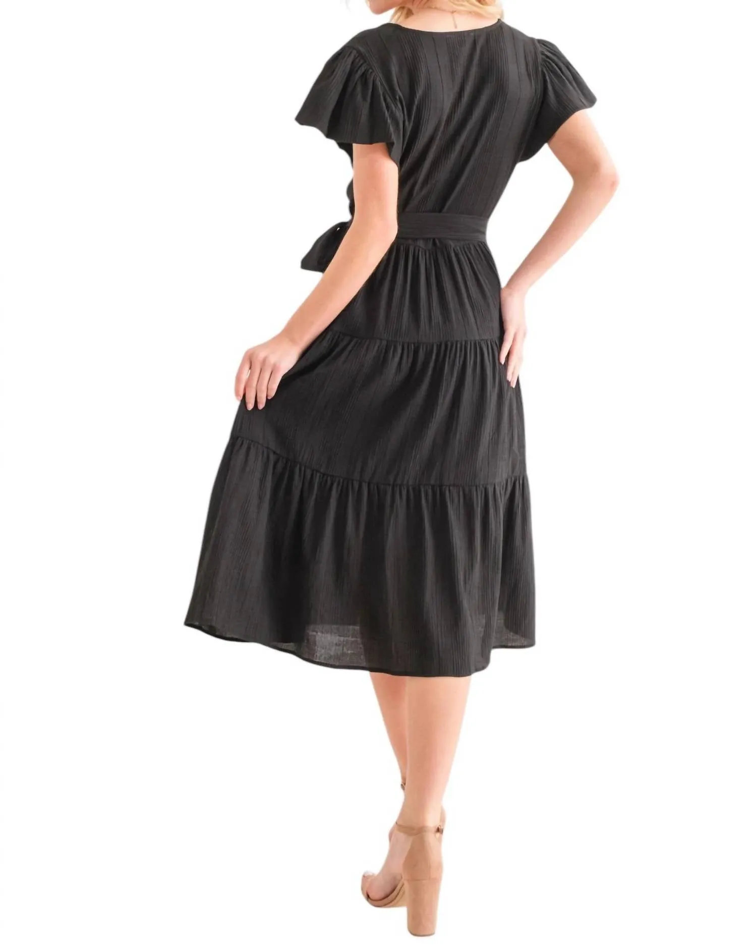 And The Why - Leap of Faith Midi Dress
