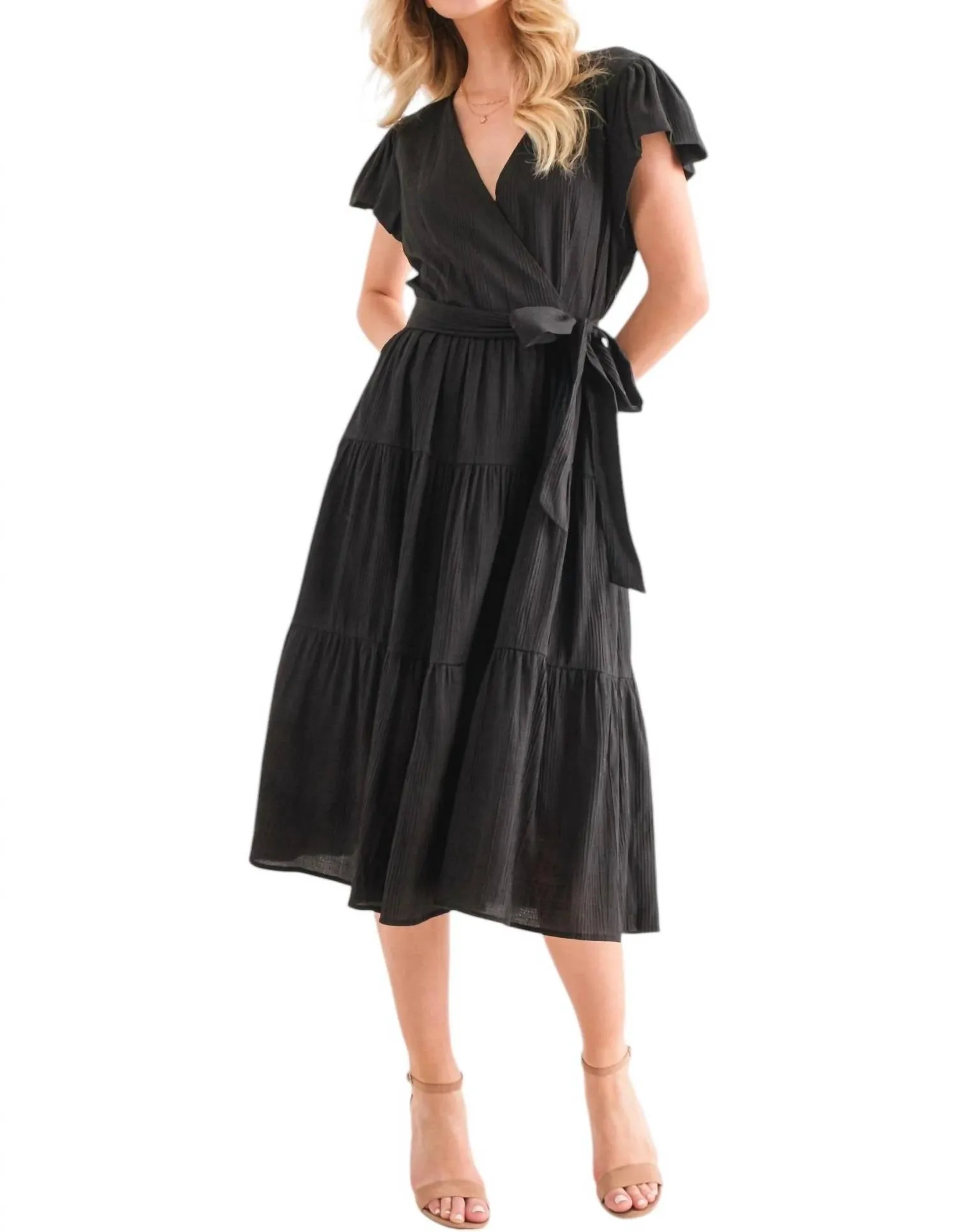 And The Why - Leap of Faith Midi Dress