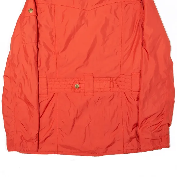 BARBOUR INTERNATIONAL Waterproof Belted Red Jacket Womens S