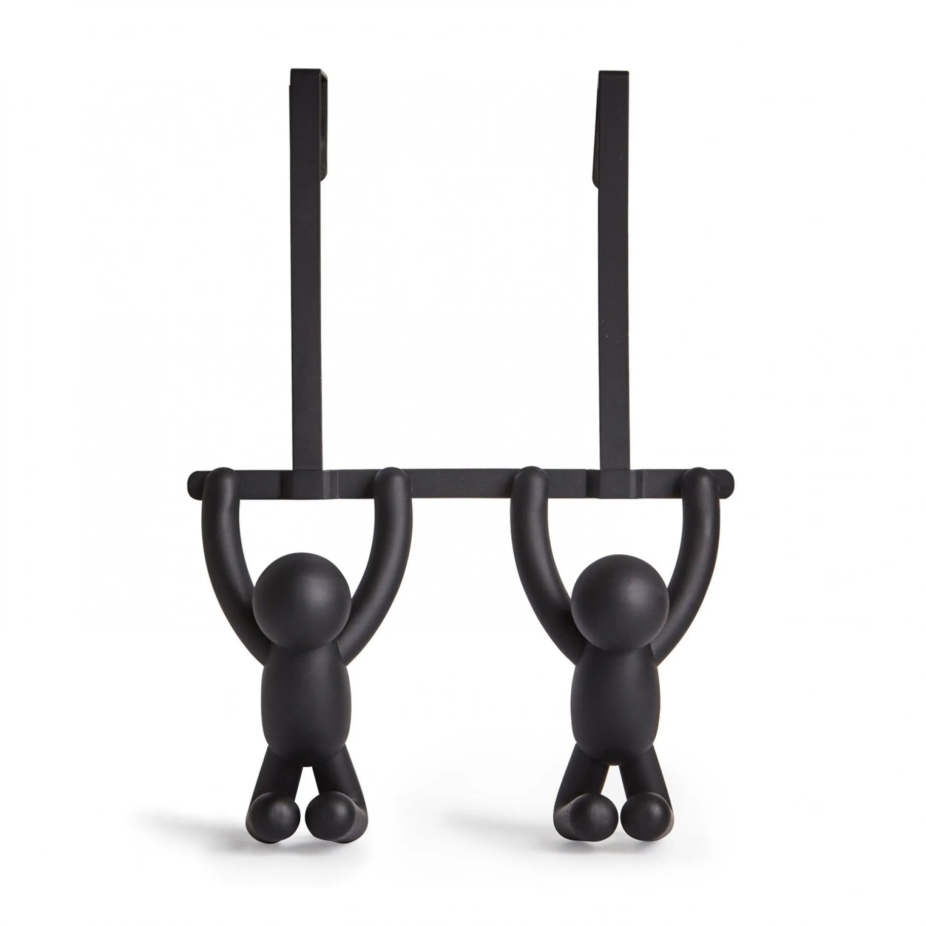 BUDDY OVER THE DOOR HOOK BLACK