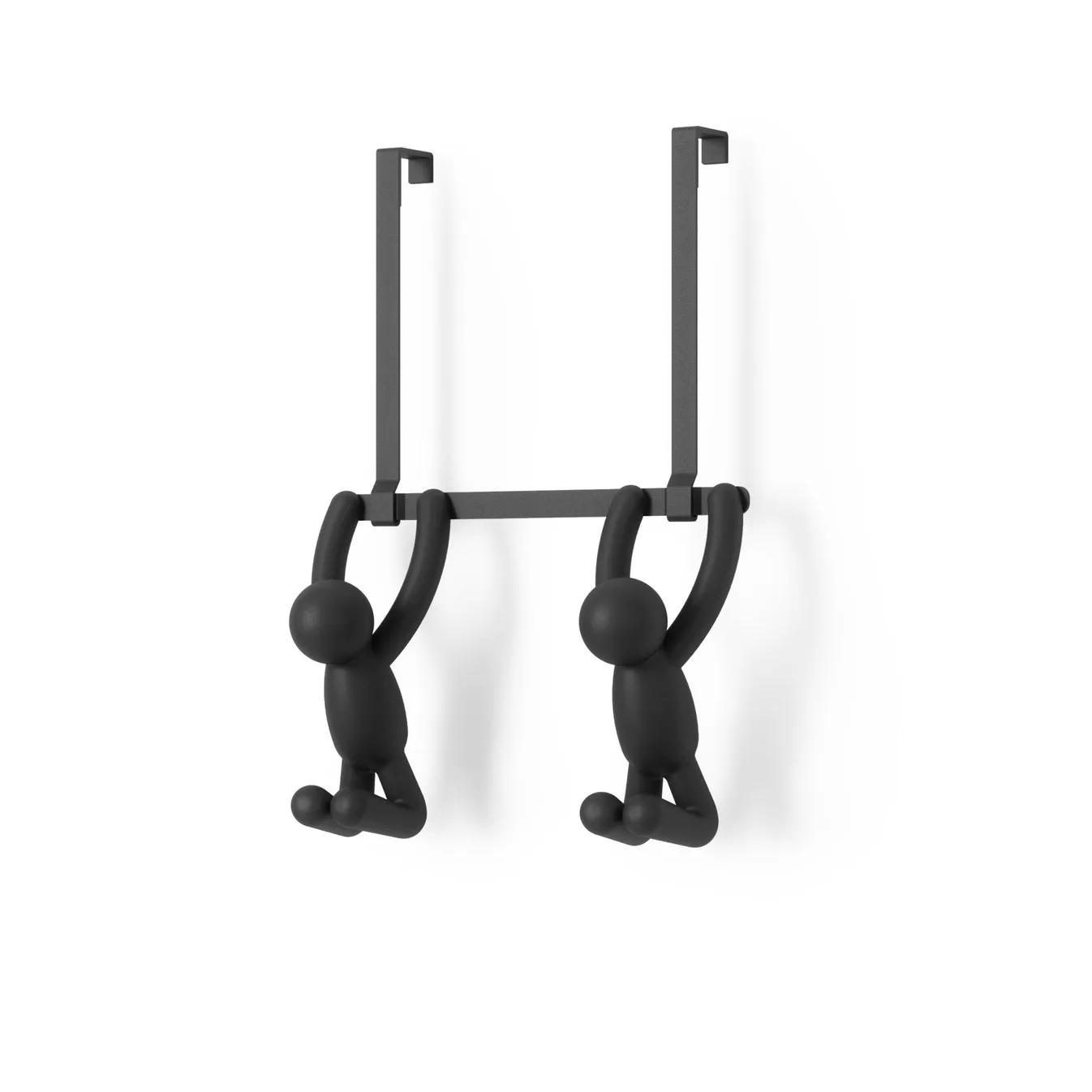 BUDDY OVER THE DOOR HOOK BLACK