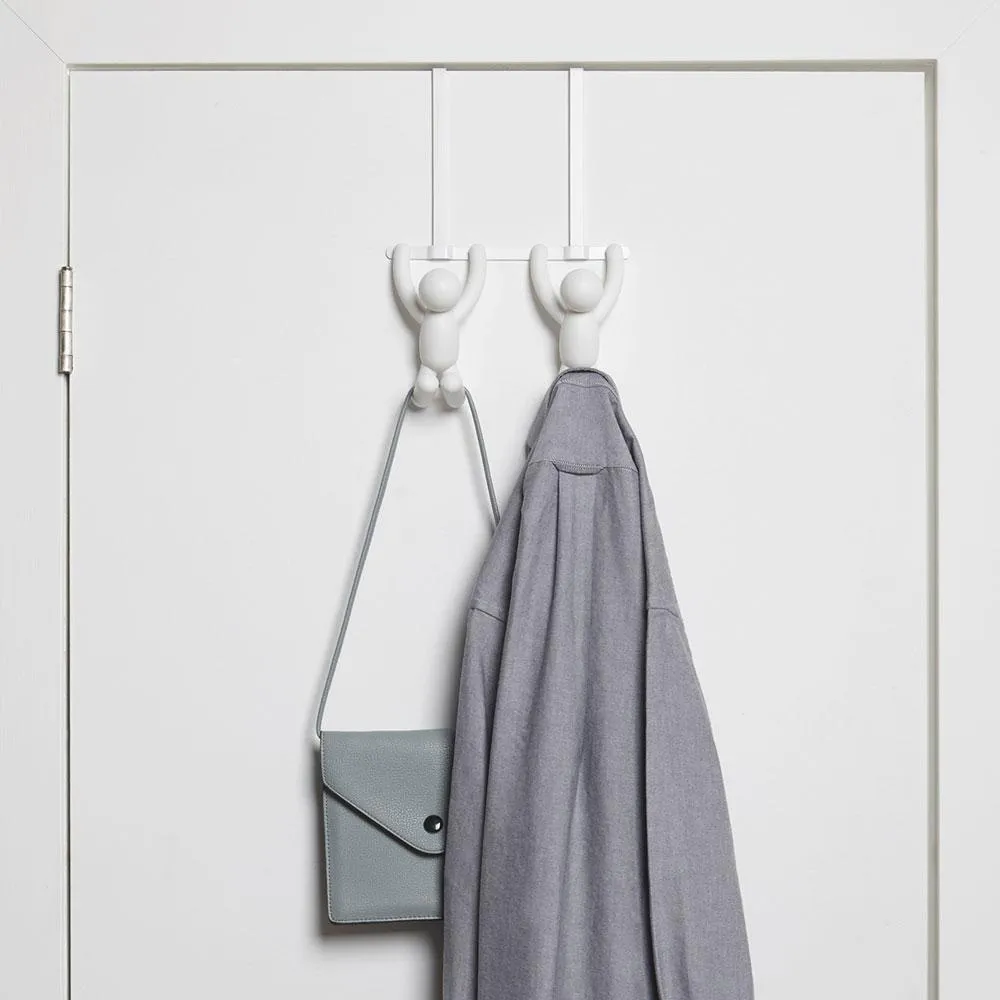 BUDDY OVER THE DOOR HOOK BLACK