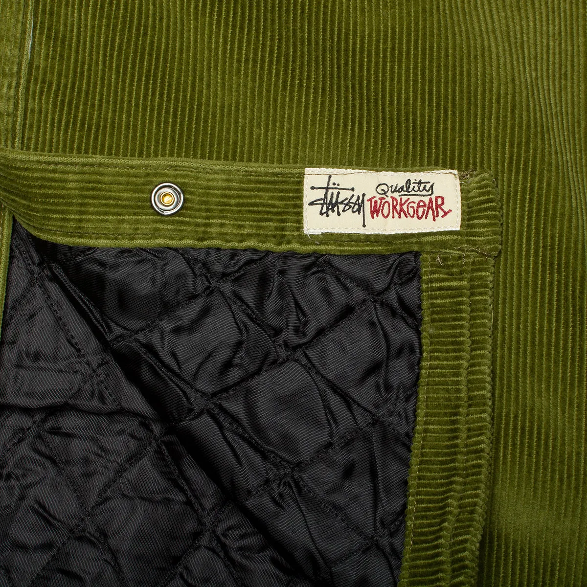Cord Quilted Overshirt