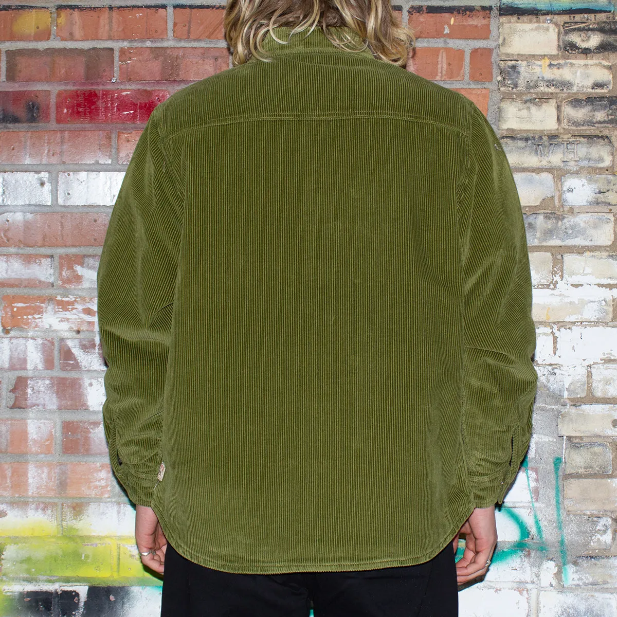 Cord Quilted Overshirt