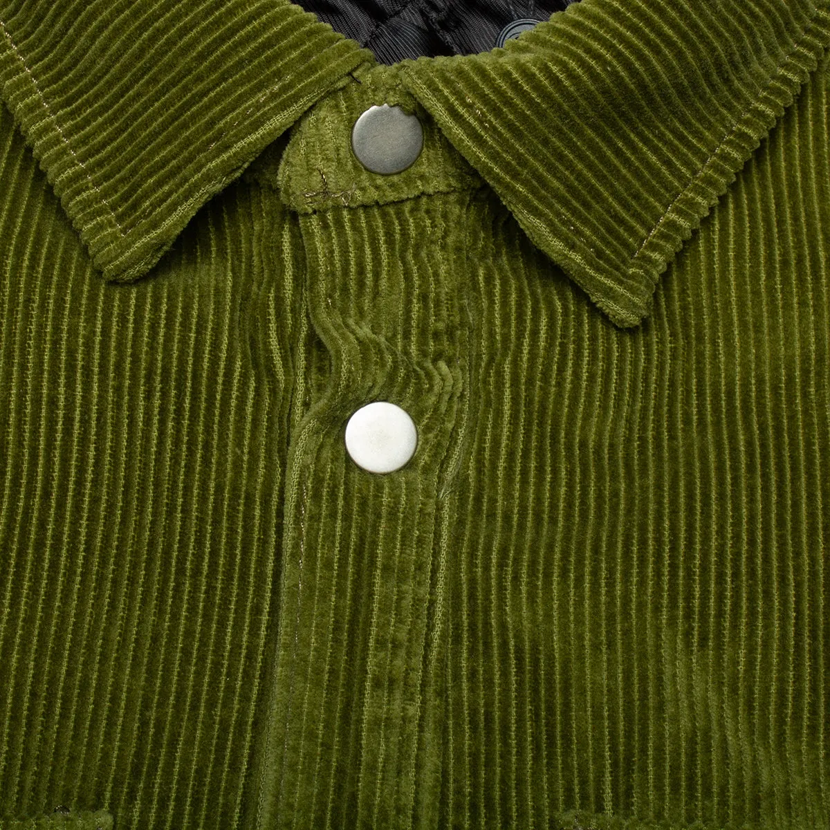 Cord Quilted Overshirt