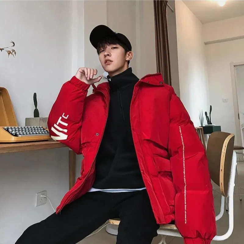 Men's Winter Thick Warm Loose Hooded Coat
