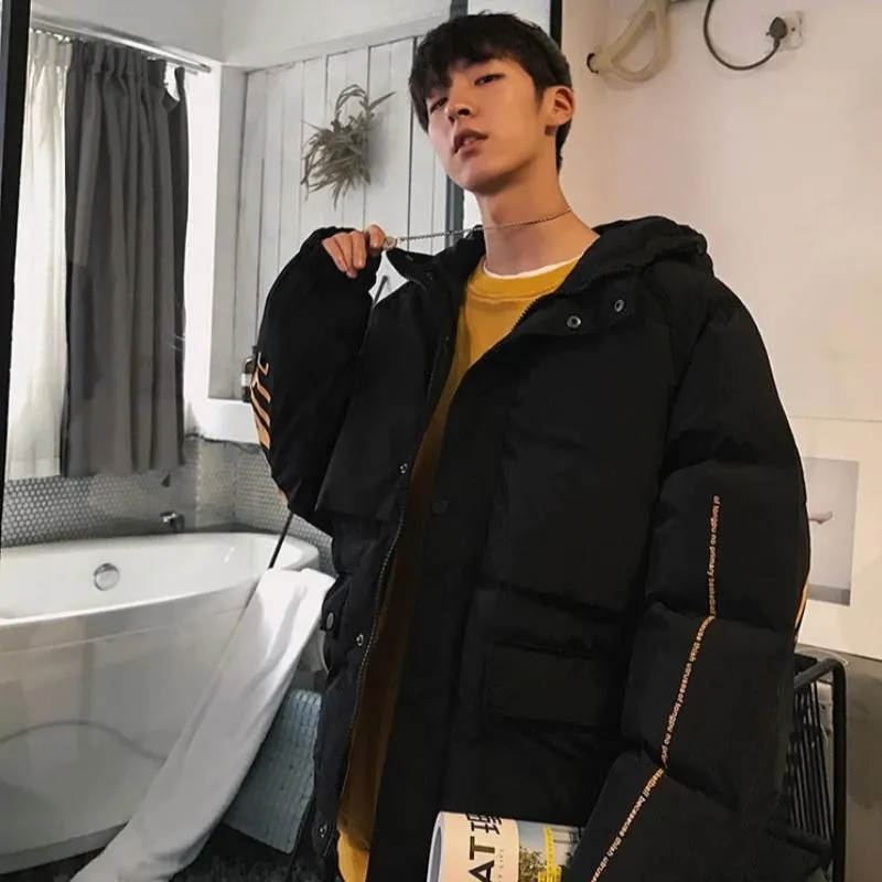 Men's Winter Thick Warm Loose Hooded Coat