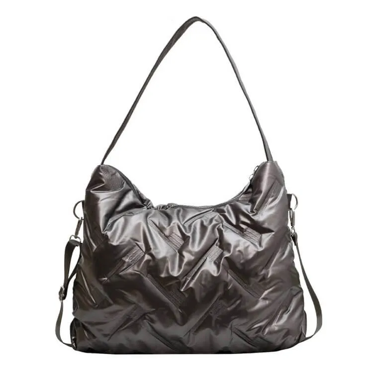 Oversized Lightweight Quilted Tote Bag Puffer-Showtown