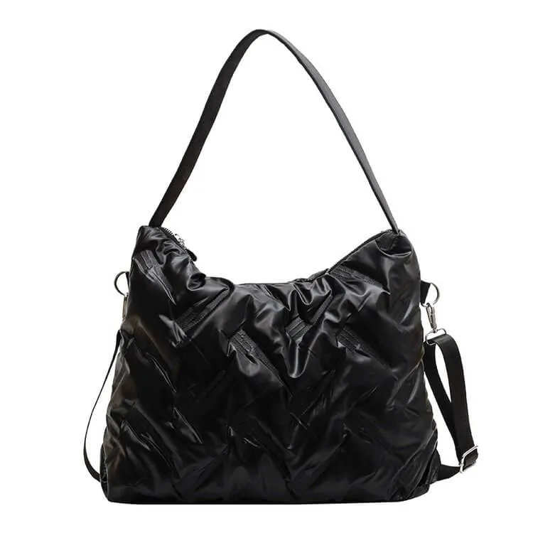 Oversized Lightweight Quilted Tote Bag Puffer-Showtown
