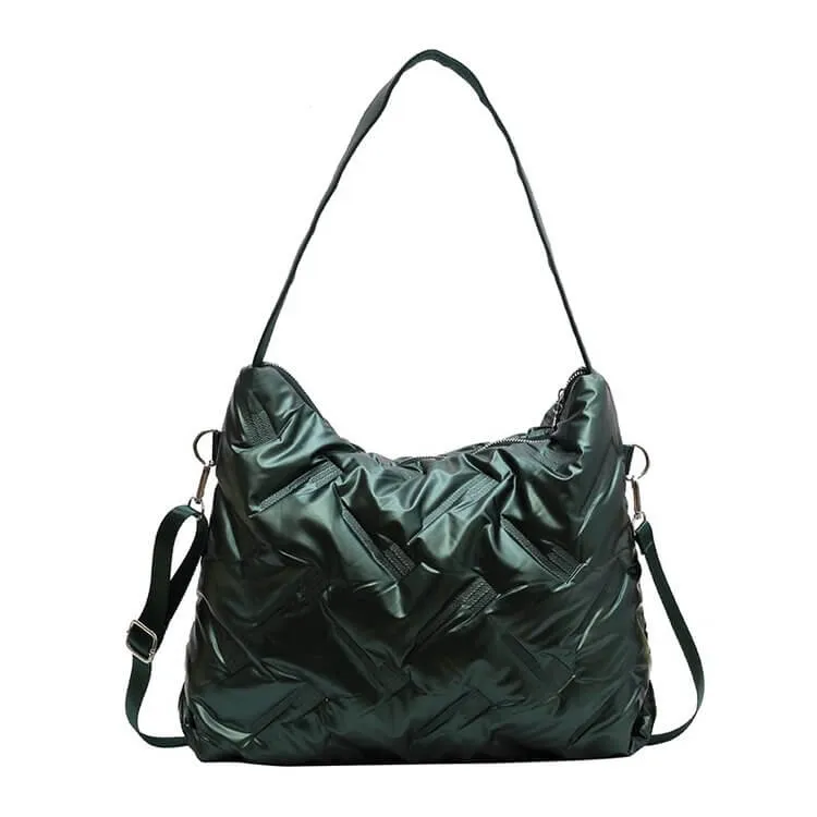 Oversized Lightweight Quilted Tote Bag Puffer-Showtown