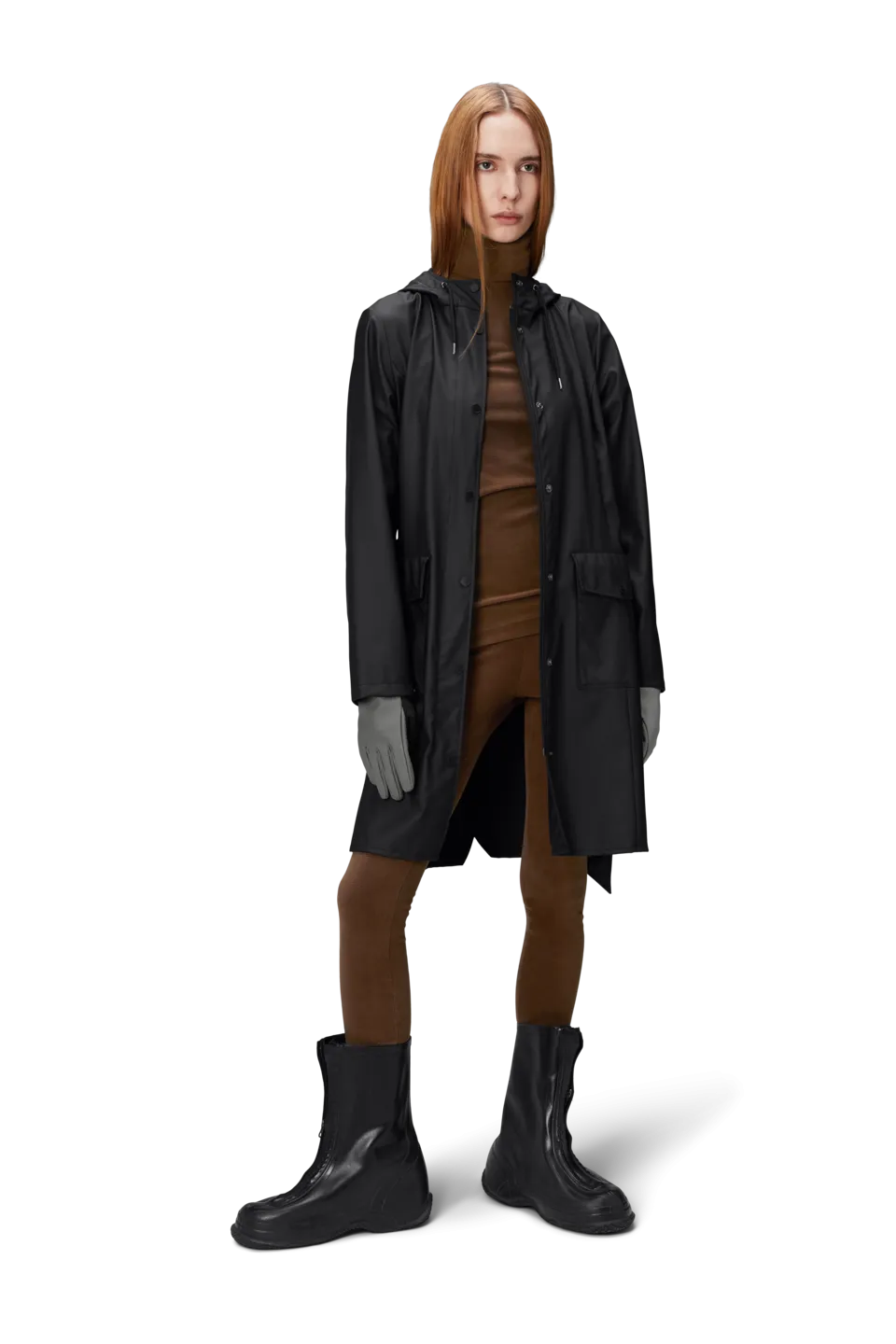 Rains - Curve W Jacket Black