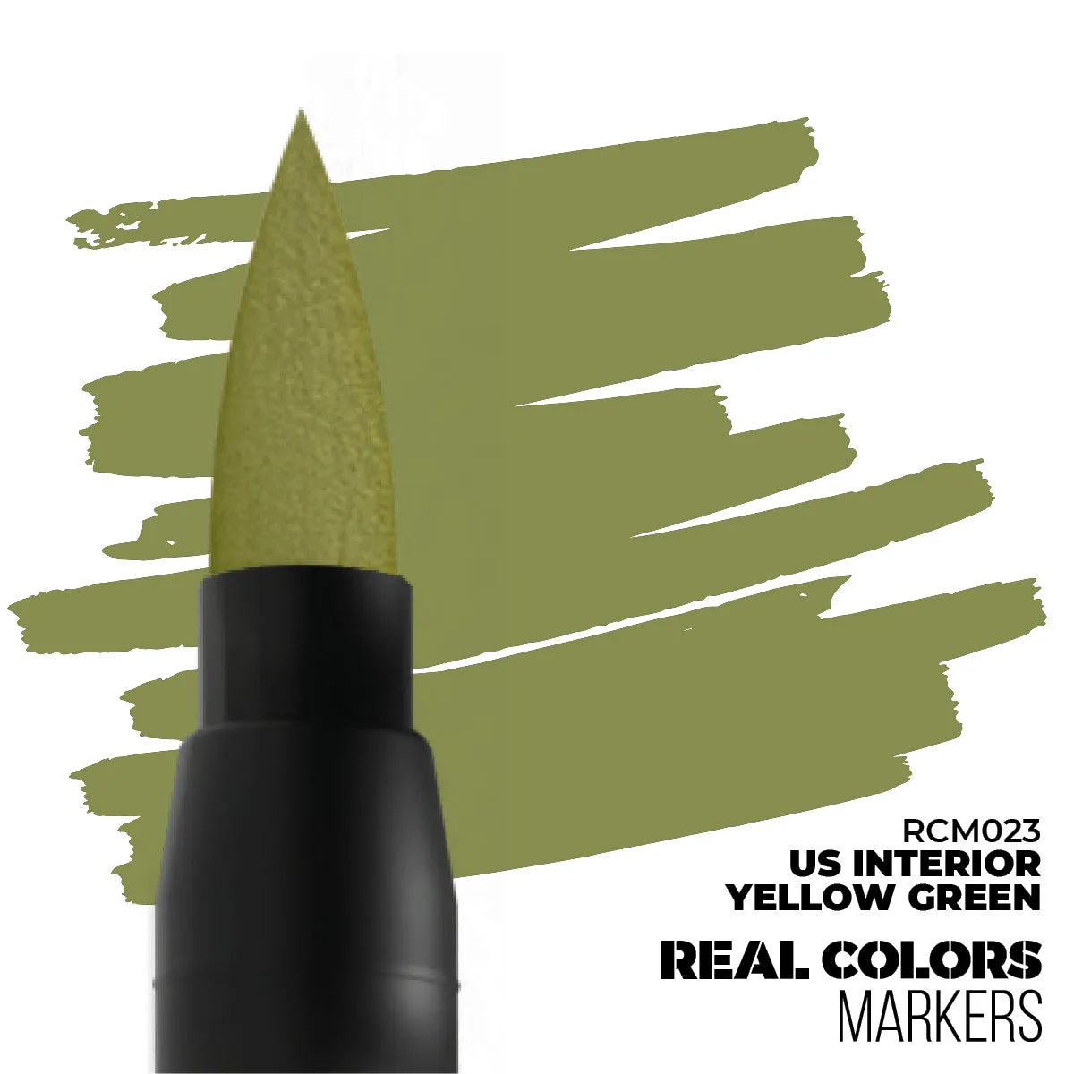 RCM023 Real Colors Markers - US Interior Yellow Green