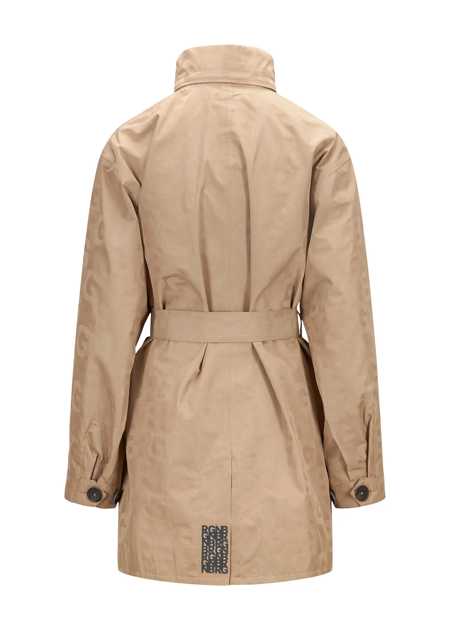 Rossby Coat - BRGN Sand Jacquard
