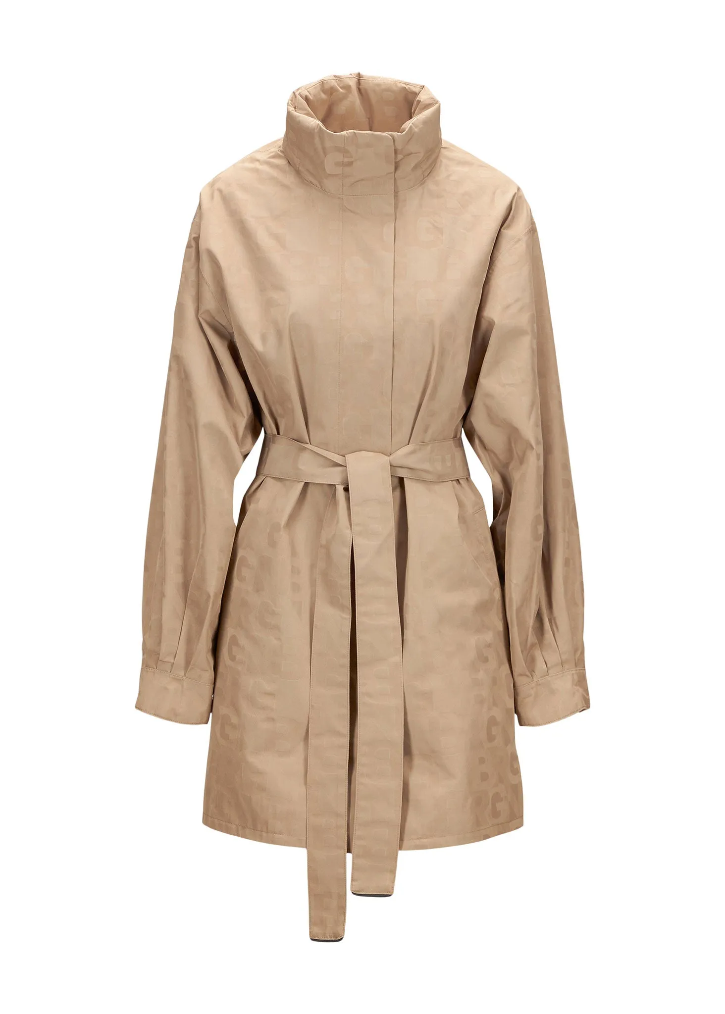 Rossby Coat - BRGN Sand Jacquard