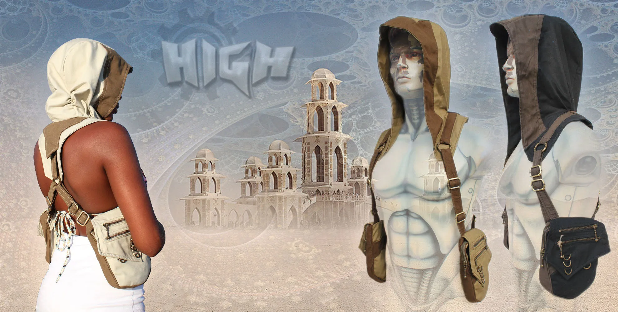 Scout pocket Holster Hoodie Bags