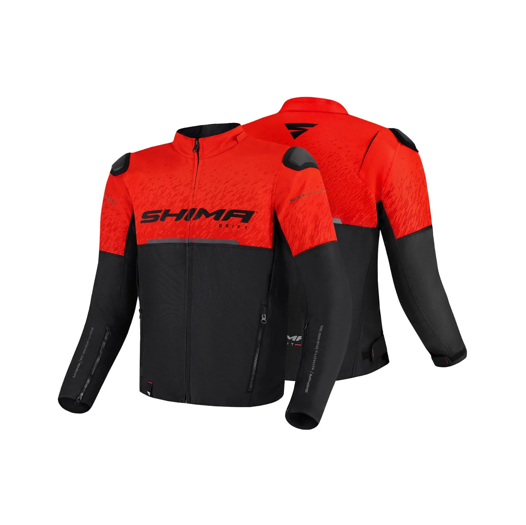 SHIMA Drift Men's Motorcycle Jacket Red - 910021