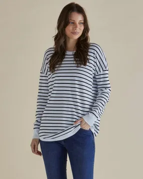 Sophie Knit Jumper - Monochrome Stripe