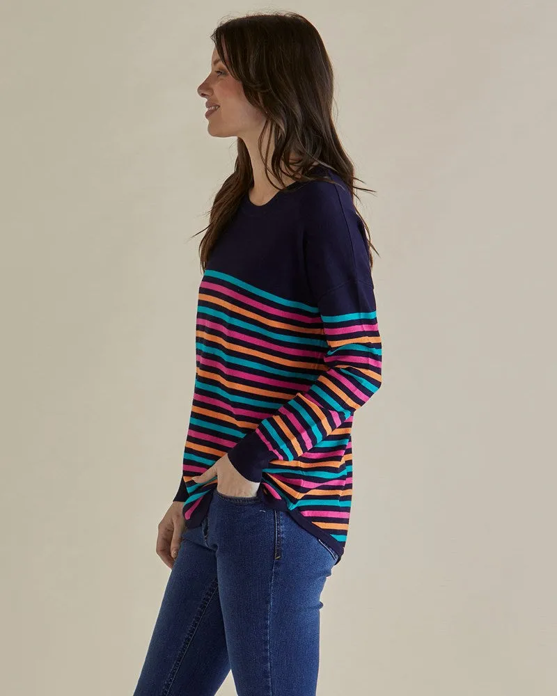 Sophie Knit Jumper - Rainbow