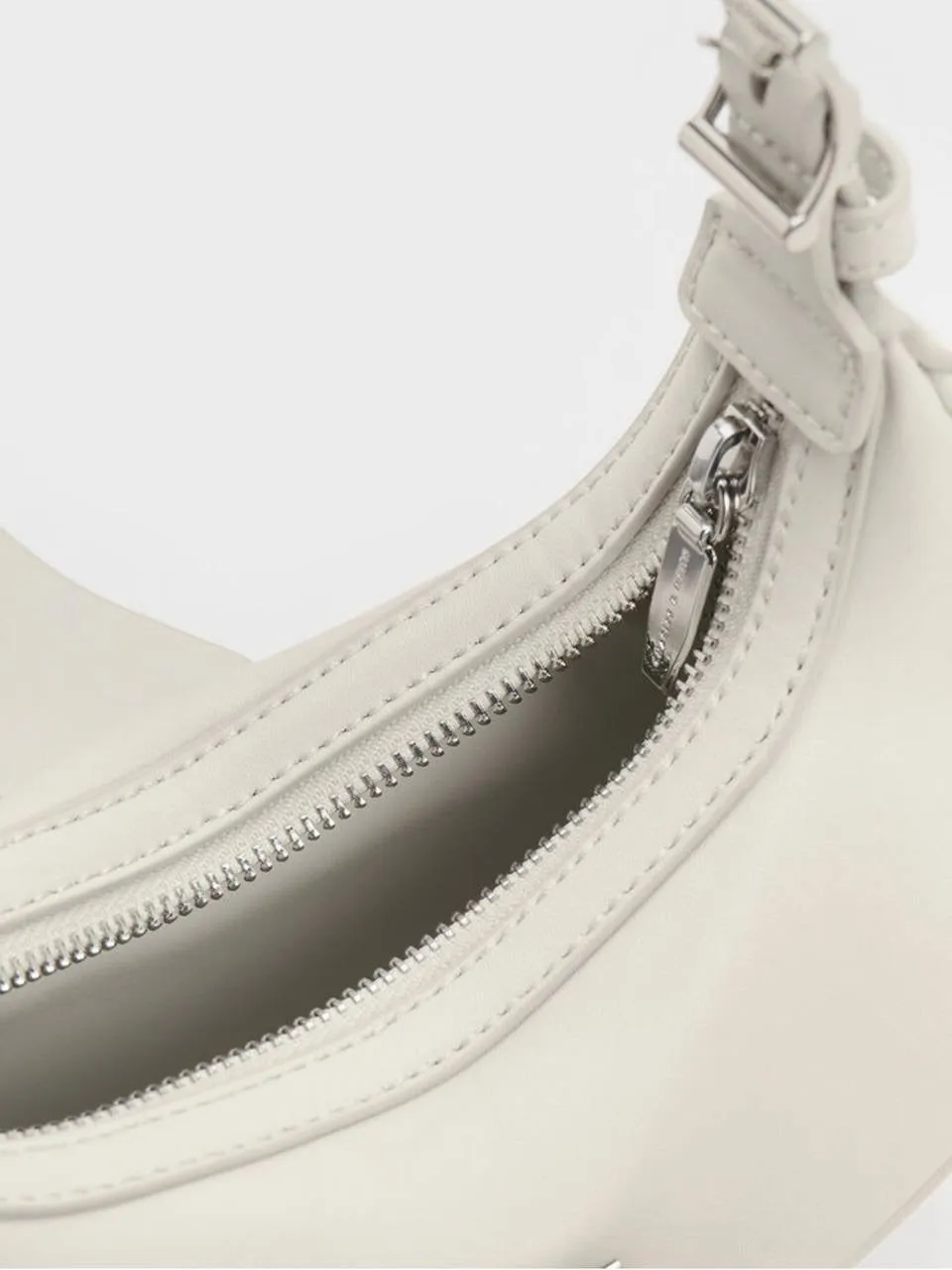 Trice Metallic Accent Belted Shoulder Bag