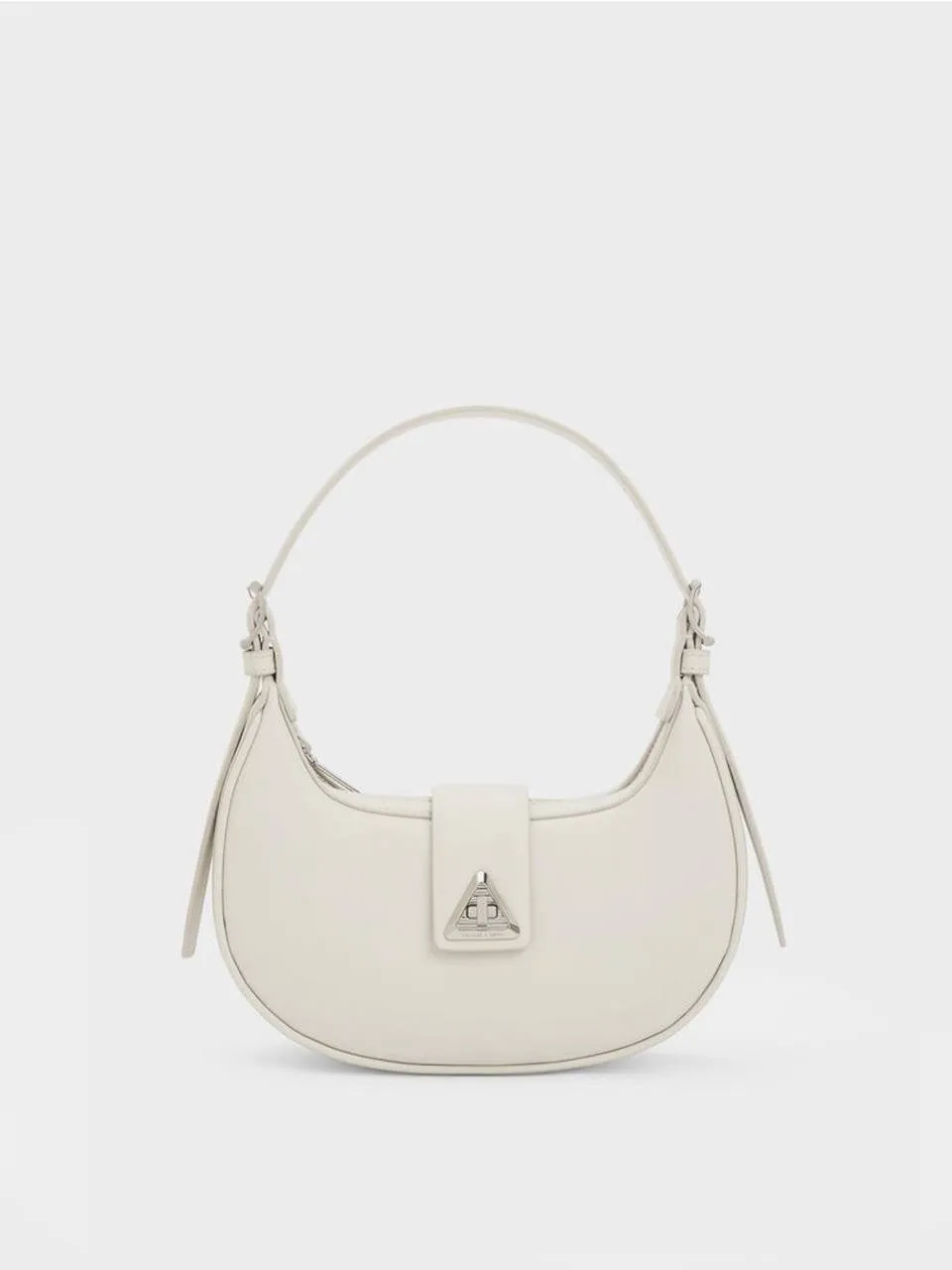 Trice Metallic Accent Belted Shoulder Bag
