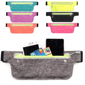 Water Resistant Slim Waist Pouch