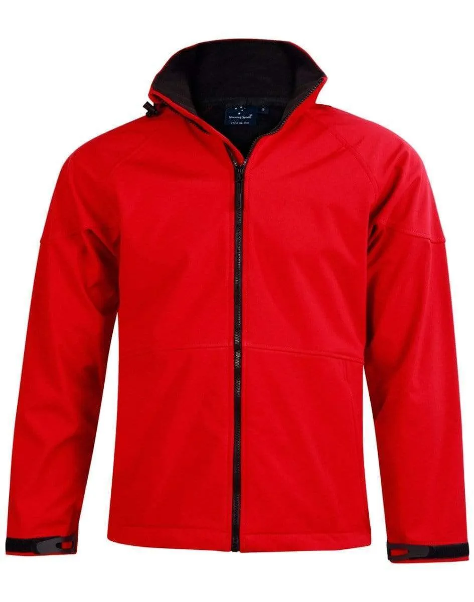 Winning Spirit Aspen Softshell Hood Jacket Men's Jk33