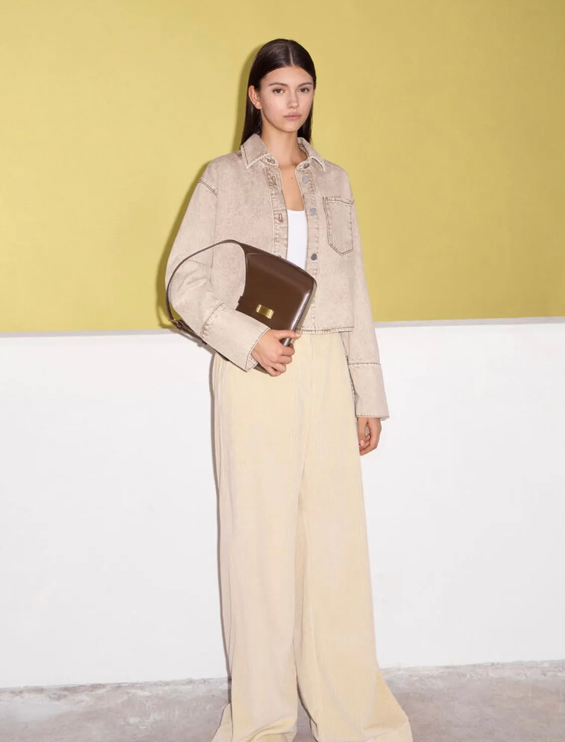 Wisteria Belted Shoulder Bag