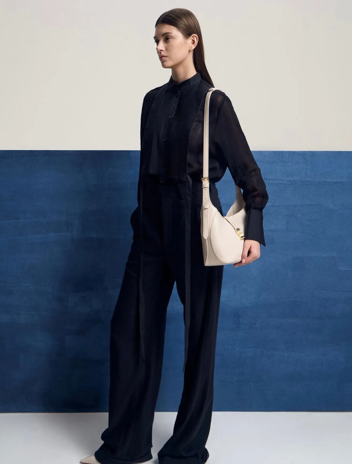 Wisteria Belted Shoulder Bag