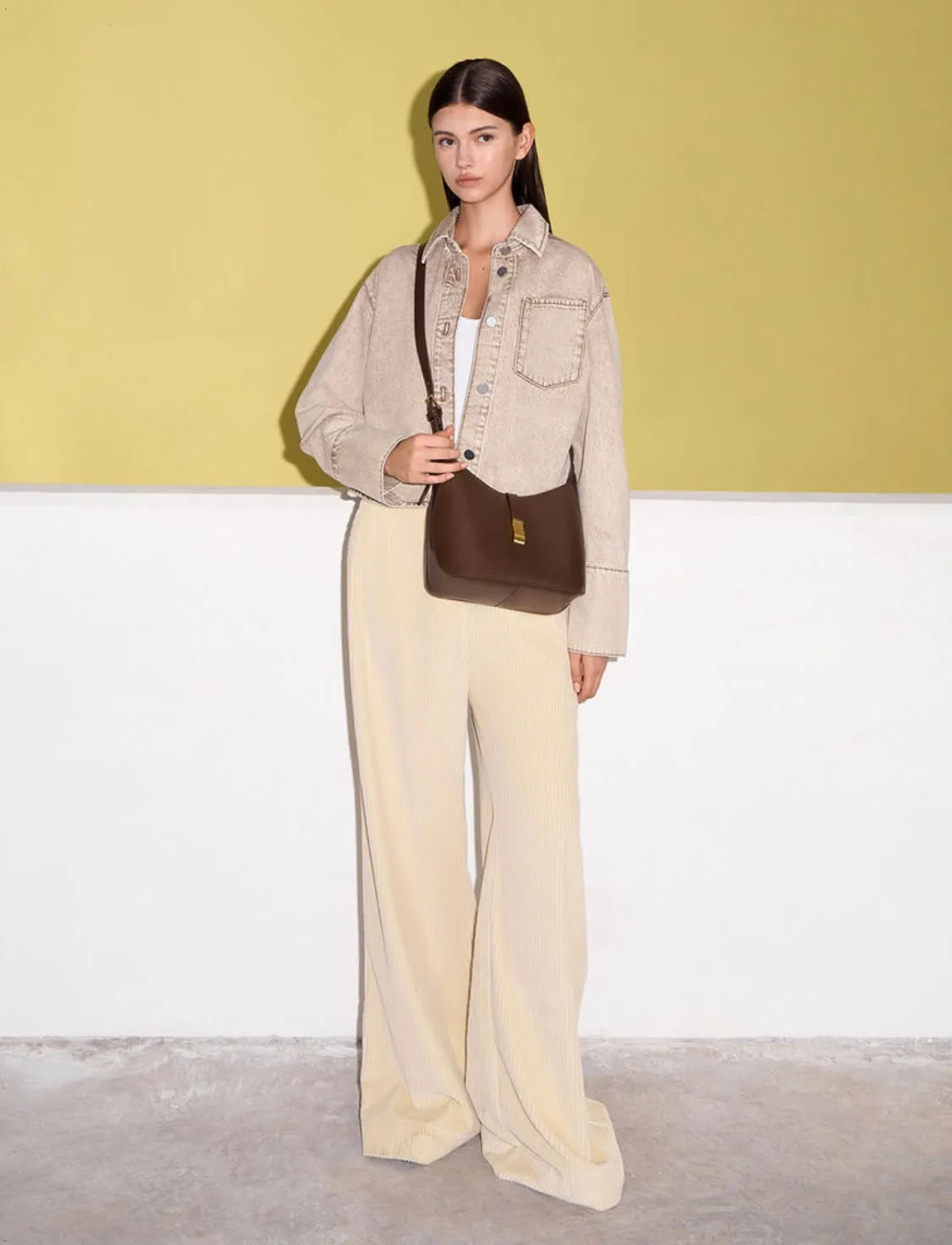 Wisteria Belted Shoulder Bag