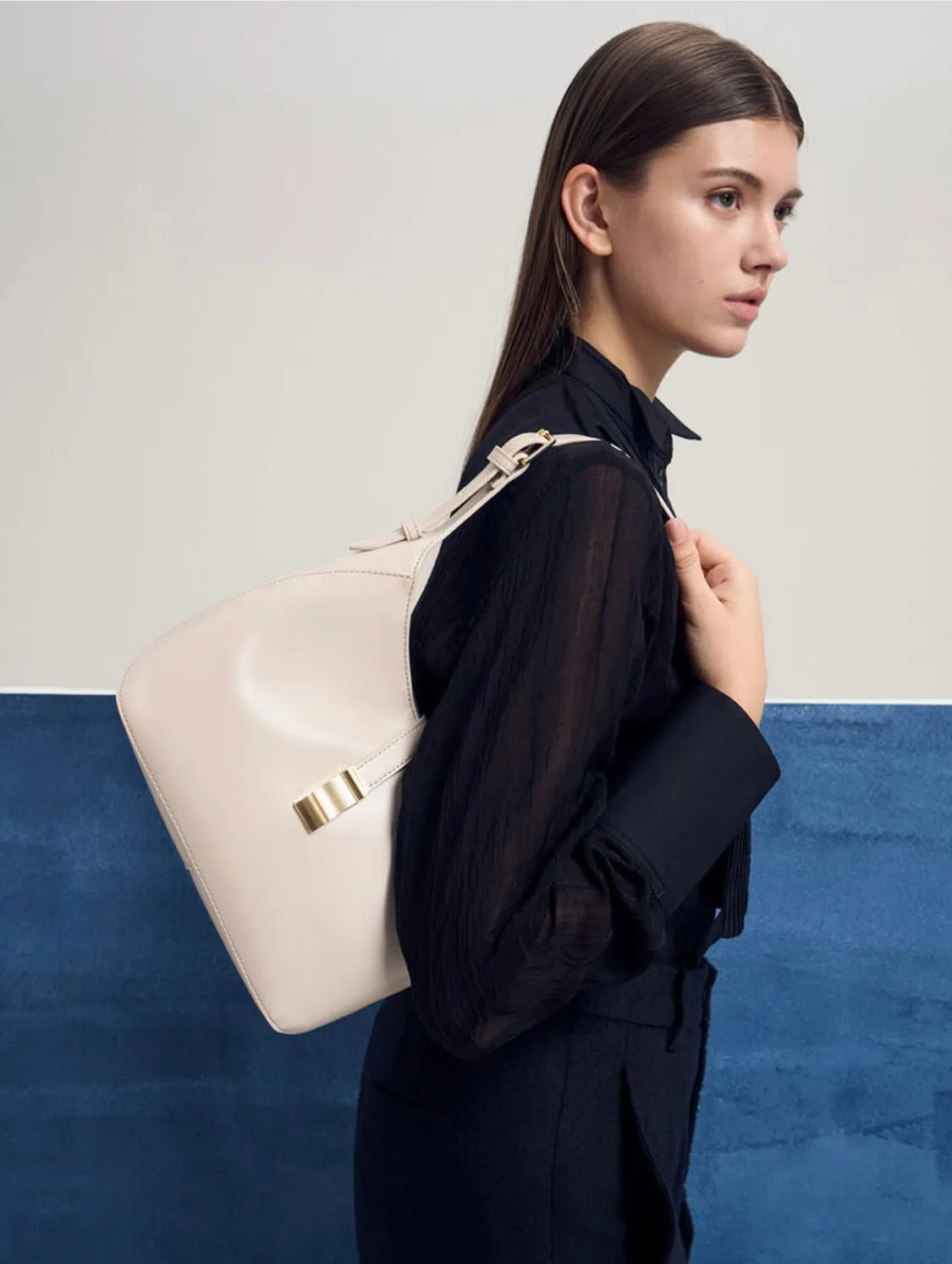 Wisteria Belted Shoulder Bag